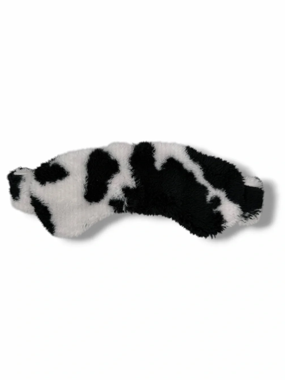 Plush Faux Fur Pink Eye Mask Sleep Mask